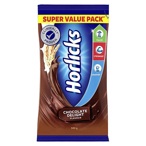 Horlicks Chocolate Flavour / ஹார்லிக்ஸ் சாக்லேட் 500g Pouch