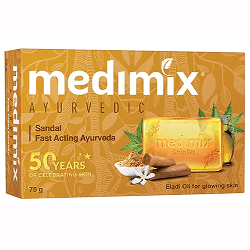 Medimix Soap – Ayurvedic, Sandal / மெடிமிக்ஸ் 75g