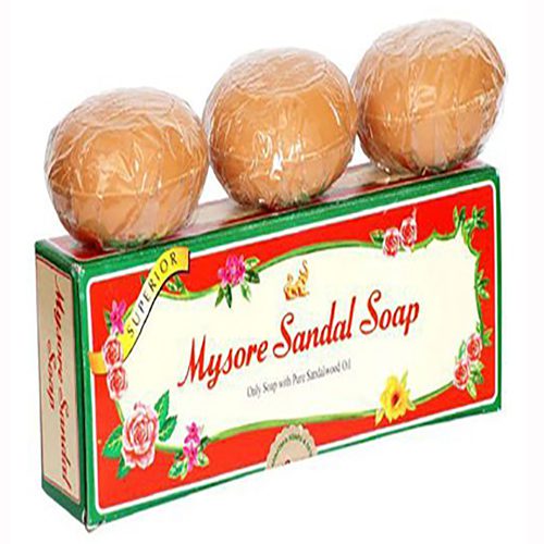 Mysore Sandal Soap / மைசூர் சண்டல் 150g , Pack of 3