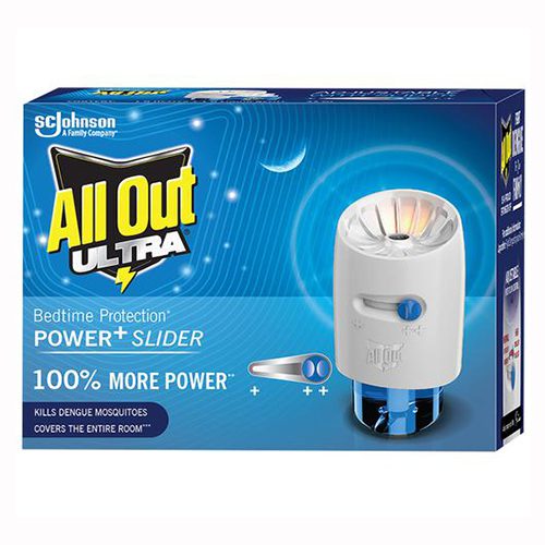 All Out Ultra Power Plus Mosquito Repellant Machine + Liquid 45ml