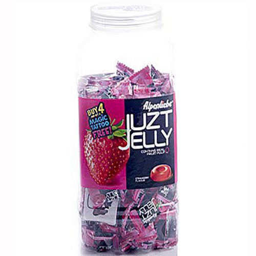 Alpenliebe Juzt Jelly – Strawberry Flavour Jar Rs.1 (Pcs-200)