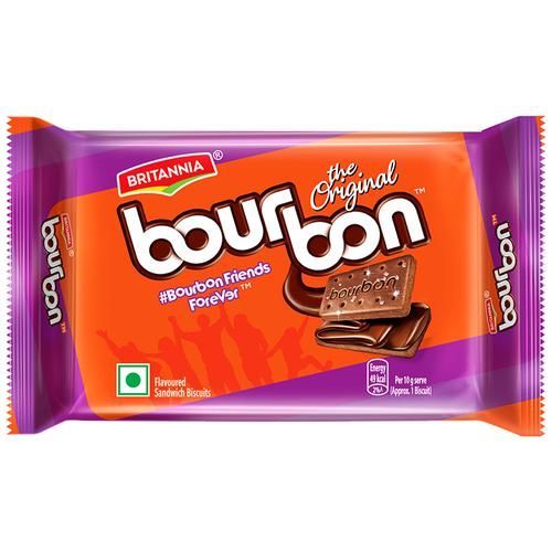 Britannia Bourbon Chocolate Cream Biscuits / பிரிட்டானியா போர்பன் 50g
