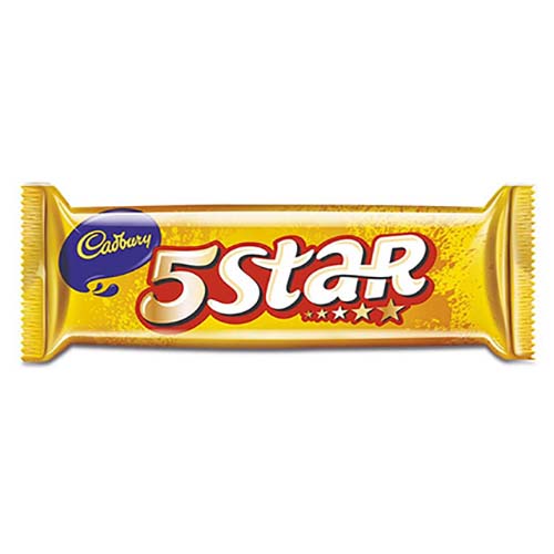 Cadbury 5 Star Chocolate Bar Rs.10 (20g)
