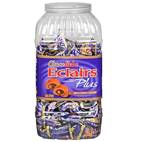 Chocoliebe Eclairs Plus Jar Rs.1 (Pcs-202)