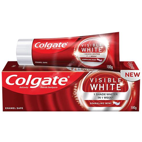 Colgate – Visible White Toothpaste Sparkling Mint 100g