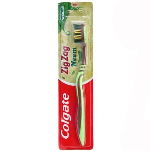 Colgate ZigZag Neem Toothbrush – Medium, 1 pc