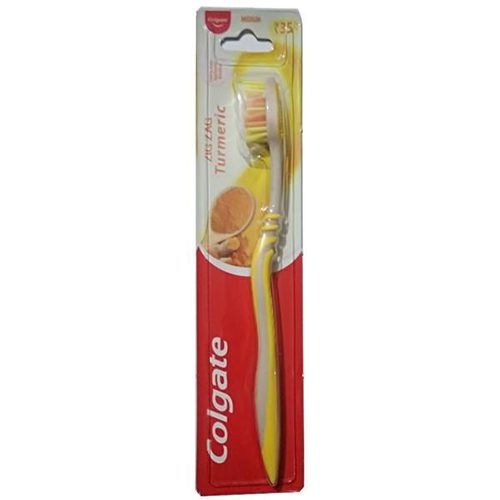 Colgate Zig Zag Turmeric Toothbrush – Medium, 1 pc