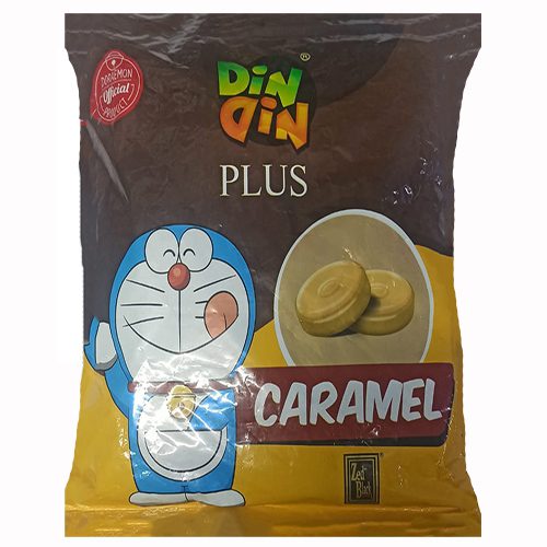 Din Din Plus Candy – Caramel Rs.1 (Pcs-100)