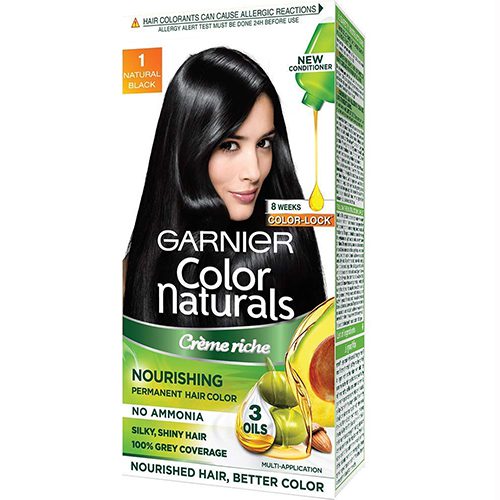 Garnier Color Naturals Hair Colour – Natural Black 35ml