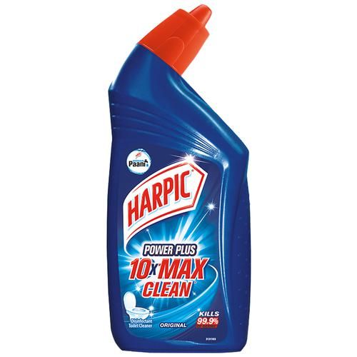 Harpic Power Plus Disinfectant Toilet Cleaner – Liquid, Original, 500 ml