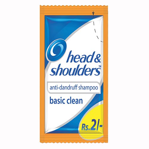 Head & Shoulder Anti Dandruff Shampoo – Basic Clean Rs-2, 1s (Pcs-16)