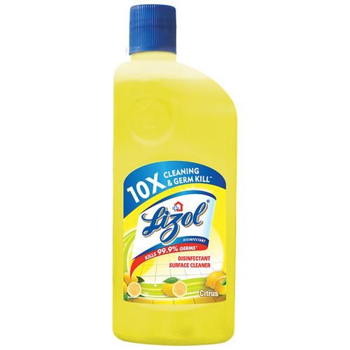 Lizol Disinfectant Surface & Floor Cleaner Liquid – Citrus 500ml
