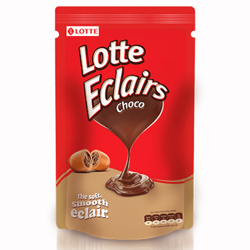 Lotte Chocolate – Eclairs Choco Rs.1 (Pcs-100)