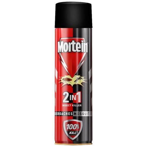 Mortein 2 In1 Insect Killer Spray – Kill On Mosquitoes Cockroaches 200ml