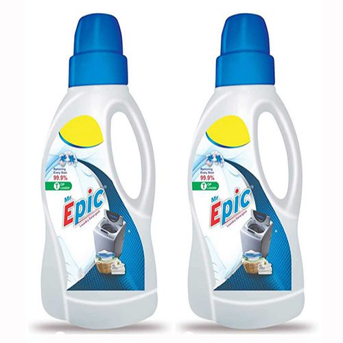Mr.Epic Top Loader Laundry Detergent Liquid, 1 Litre, (Buy 1 Get 1 Free)