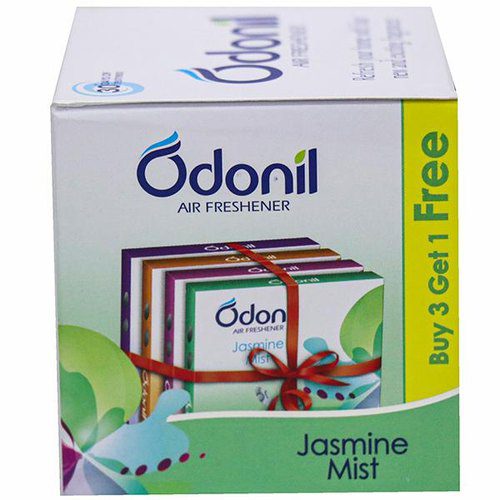 Odonil Air Freshener – Mixed Fragrances 50g, (Buy 3 Get 1 Free)