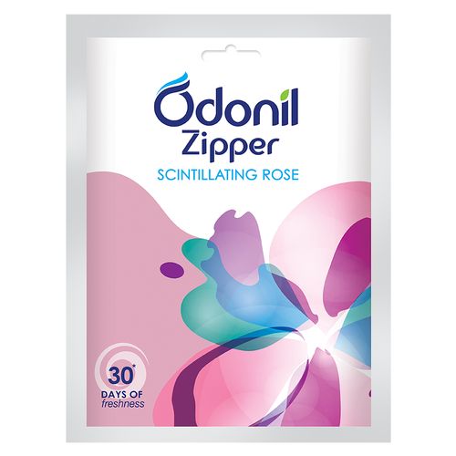 Odonil Zipper Air Freshener – Scintillating Rose 10g