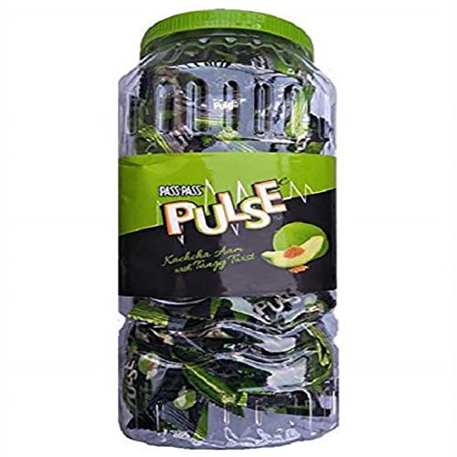 Pass Pass Pulse – Kachcha Aam with Tangy Twist Candy Jar Rs.1 (Pcs-170)