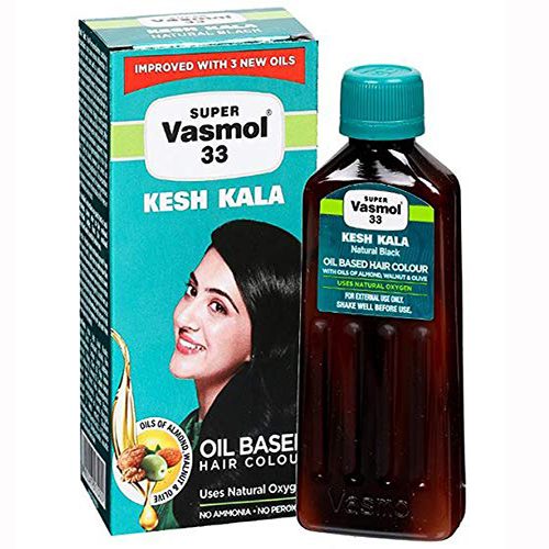 Super Vasmol Kesh Kala Oil Based Hair Colour – Natural Black 50ml