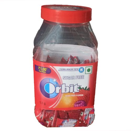 Orbit Sugar Free Chewing Gum – Mixed Fruit Rs.1 (Pcs-150)