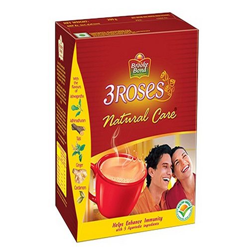 Brooke Bond 3 Roses – Natural Care Tea 100g Carton