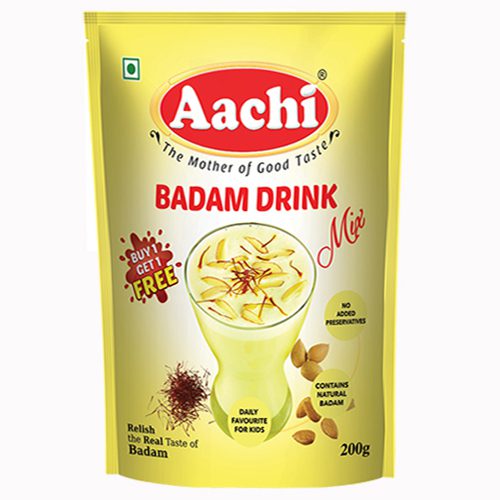 Aachi – Badam Drink Mix 200g, (Buy 1 Get 1 Free)