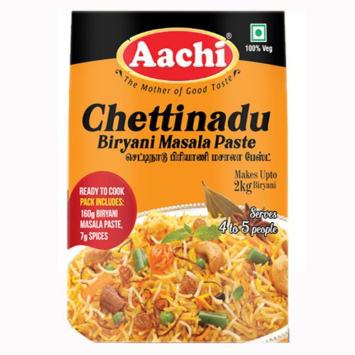Aachi – Chettinadu Briyani Masala Paste / செட்டிநாடு பிரியாண