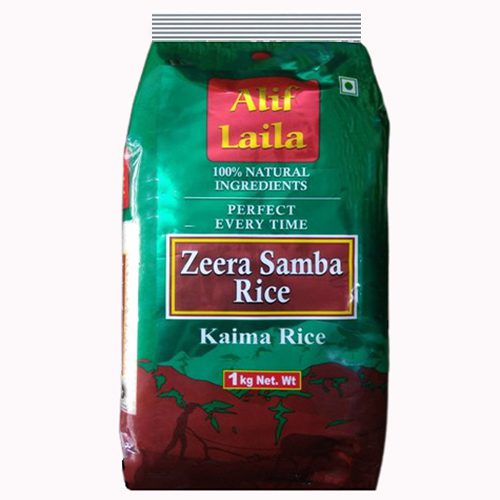 Alif Laila – Zeera Samba Rice / ஜீரக சம்பா அரிசி 1kg Pouch