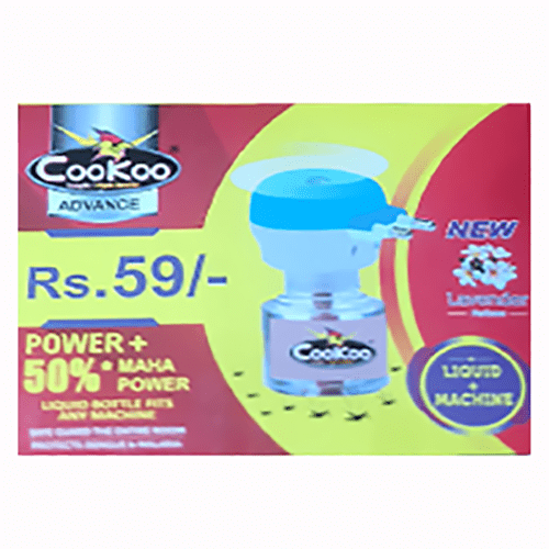 Cookoo Advanced Mosquito Repellent Machine + Liquid 45ml
