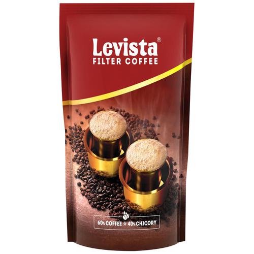 Levista Filter Coffee (60% Coffee With 40% Chicory), 200g Pouch