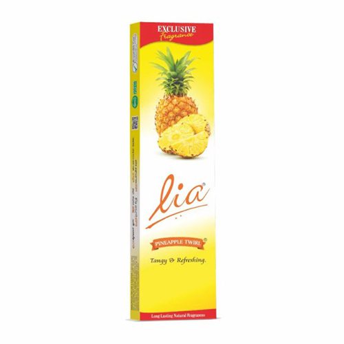Lia Pineapple Twirl Agarbhathi 100g + Free 1 Match Box (Sticks-45)