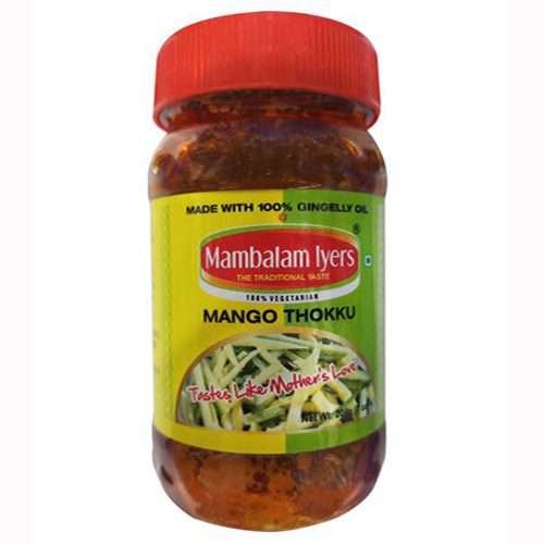 Mambalam Iyers – Mango Thokku / மாங்காய் தொக்கு 200g + Free (Dall 