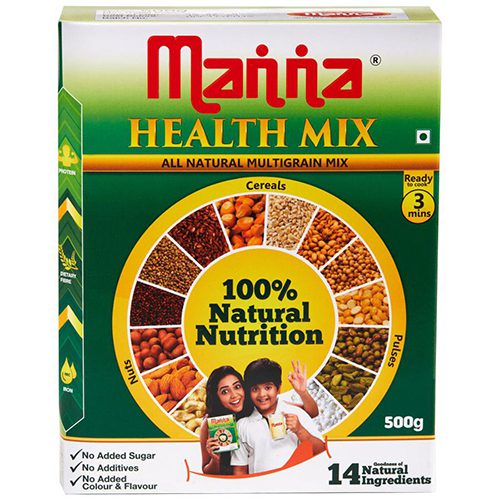 Manna Health Mix for Kids (100% Natural Nutrition), 500g Carton