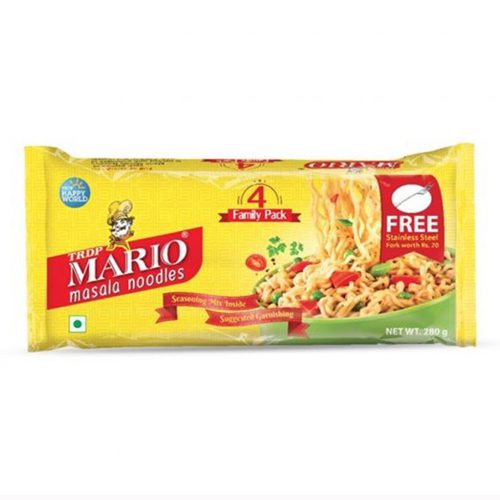 Mario- Instant Noodles 280g, (4 Family Pack)