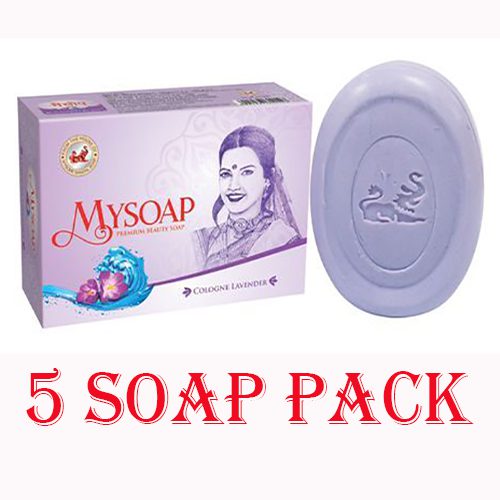 Mysoap – Cologne Lavender Soap 100g, (Pack of 5)