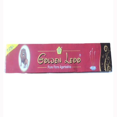 Golden Leoo – Pure Flora Agarbathis (Sticks-12)