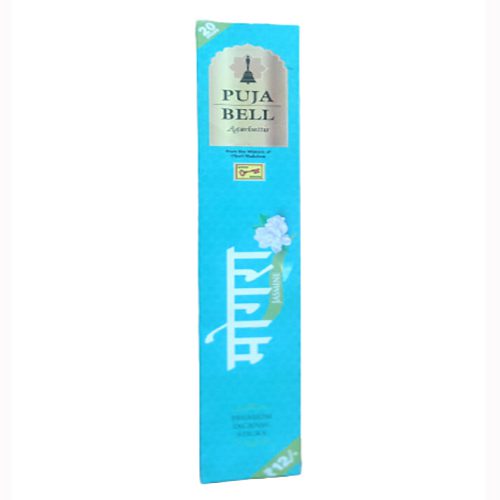 Puja Bell – Agarbattis Mogra Jasmine Primium Incense Sticks 20g