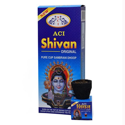 ACI Shivan Original Pure Cup Sambrani Dhoop (Cup-10)