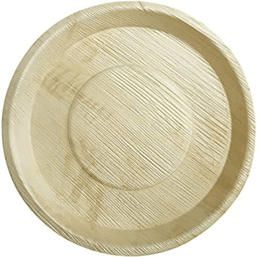 Areca Leaf Round Plate / Pakku Mattai Plate – 12 inch